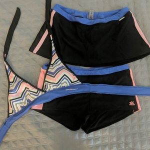 Zeroexposur 3 piece swim set * Size 14
 🌞